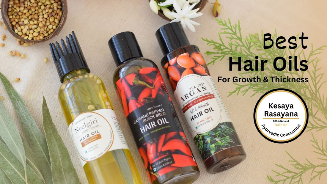 Best Hair Oils For Growth & Thickness + Ways To Use Them