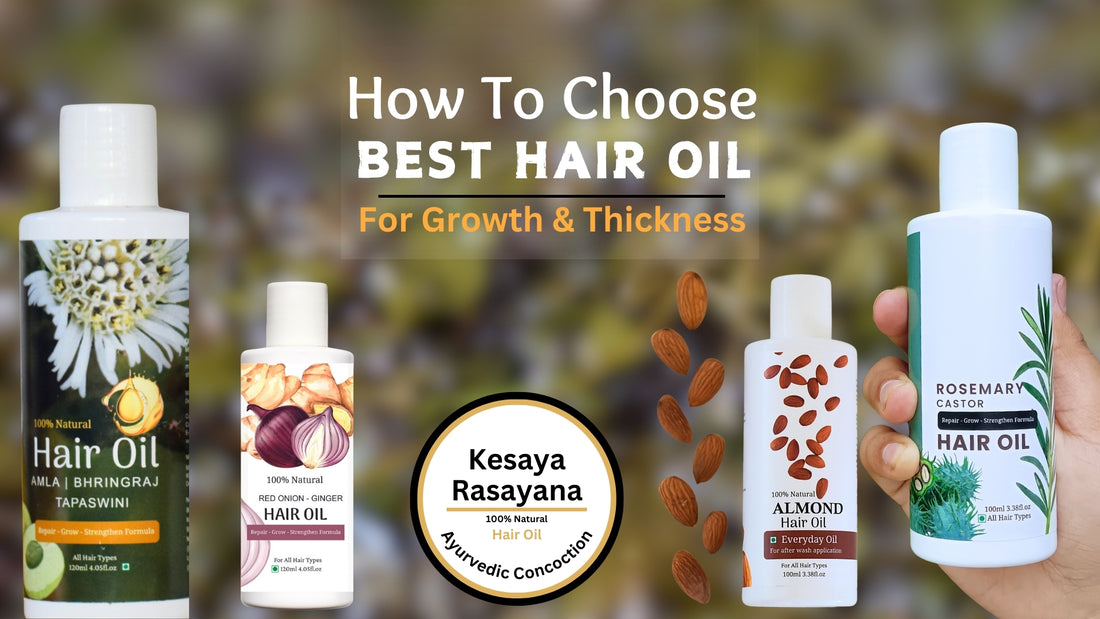 How To Choose The Right Hair Oil Based On Seasons