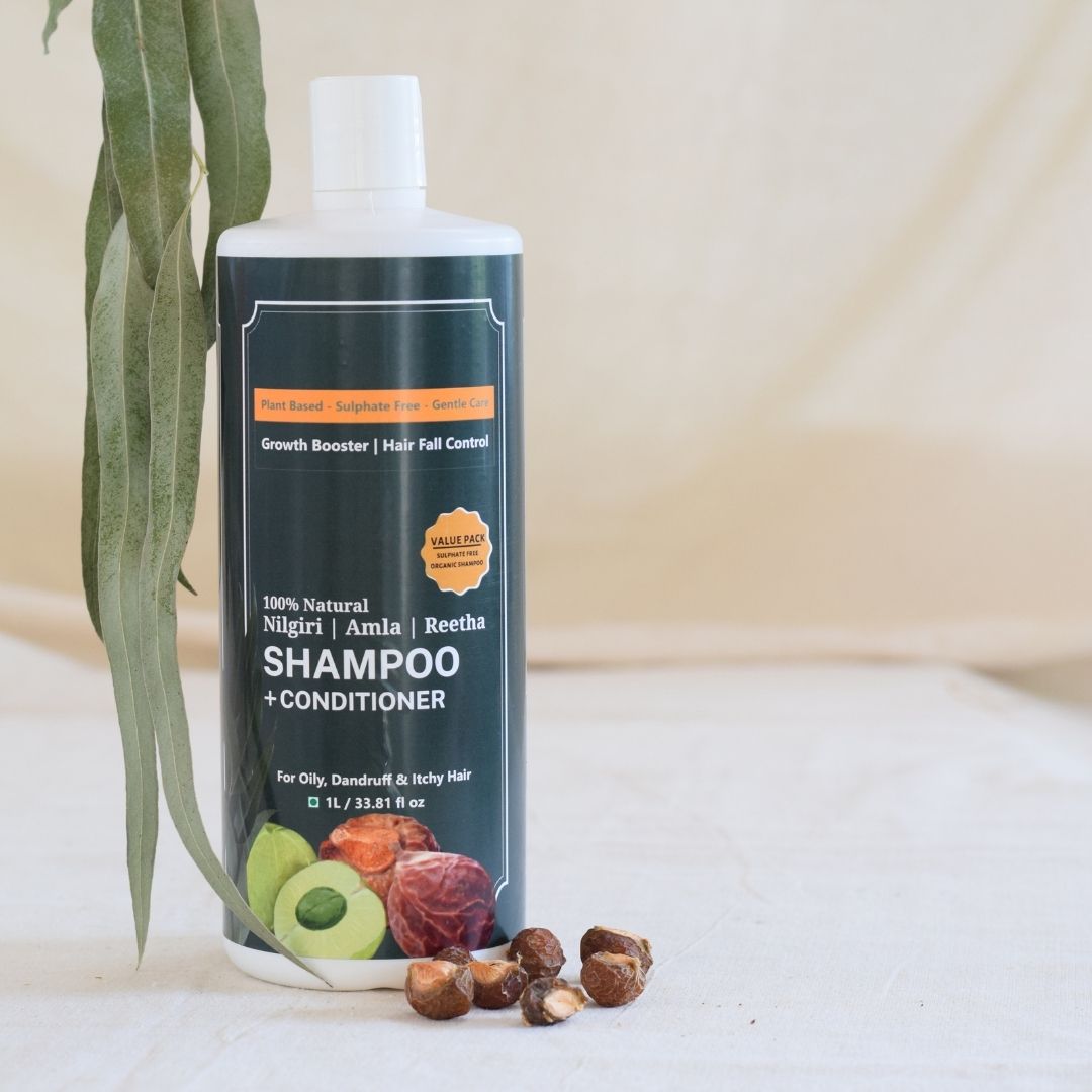 Amla-Reetha & Neelgiri Hair Shampoo