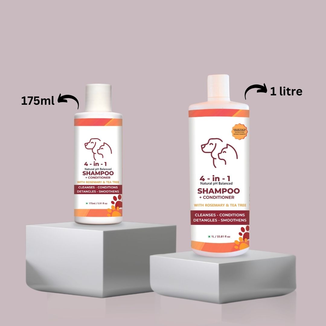 Natural Shampoo cum conditioner for dogs