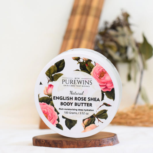 Natural English Rose Shea Body Butter