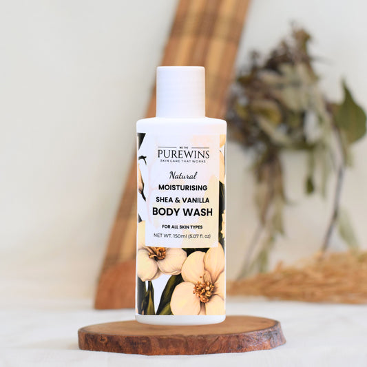 Natural Moisturising Shea & Vanilla Body Wash